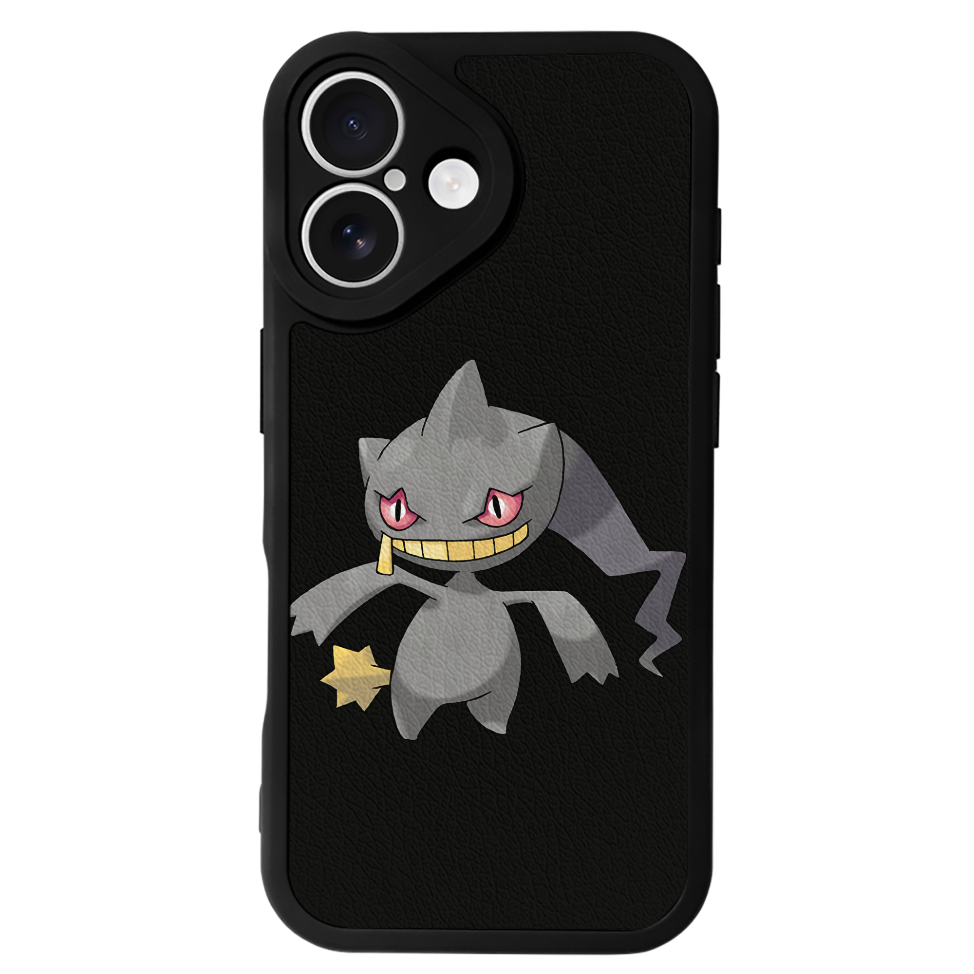 （画像用） ポケットモンスター Pokémon 【iPhone 16シリーズ対応】シリコンスマホケース（レザー調） 材質：シリコン